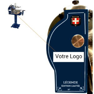 Trancheuse-Volant-Roussey-Bleu-Legende-Carter-Personnalisé-